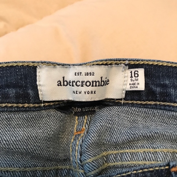 Abercrombie & Fitch Maddy Skinny Jeans Size 16 Slim - Picture 4 of 8